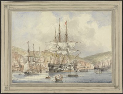 马耳他的风景，约1849年 作者 查尔斯·安德鲁·戴斯