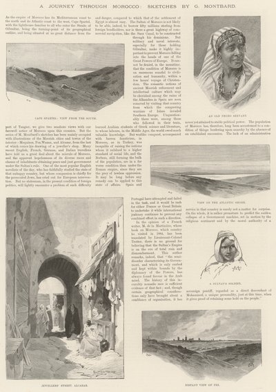 通过摩洛哥的旅程 作者 Charles Auguste Loye