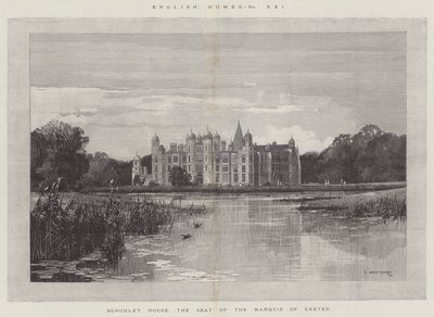 Burghley House，埃克塞特侯爵的所在地 作者 Charles Auguste Loye
