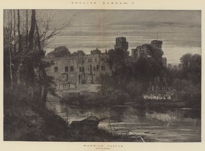 英国家园，沃里克城堡 作者 Charles Auguste Loye