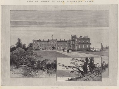 英国家园，维尔贝克修道院 作者 Charles Auguste Loye