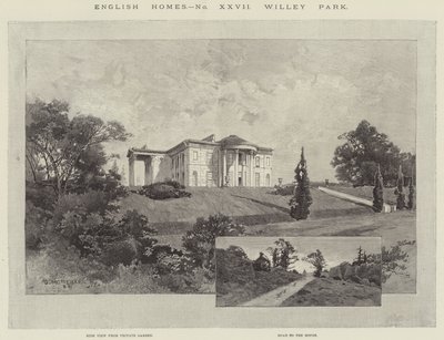 英国家园，威利公园 作者 Charles Auguste Loye