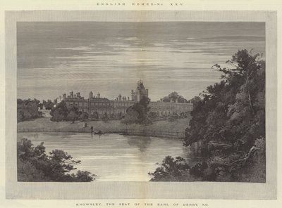 Knowsley，德比伯爵的所在地，KG 作者 Charles Auguste Loye