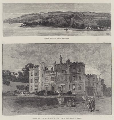 Mount Edgcumbe House 作者 查尔斯·奥古斯特·洛伊