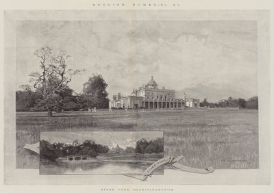 白金汉郡斯托克公园 作者 Charles Auguste Loye