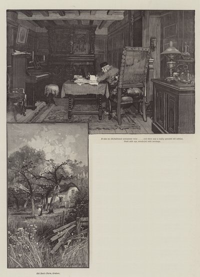 沃尔特·贝桑特（Walter Besant）给她打电话 作者 Charles Auguste Loye