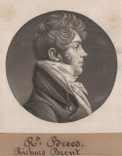 理查德-布伦特 作者 Charles BJ Fevret de Saint Memin