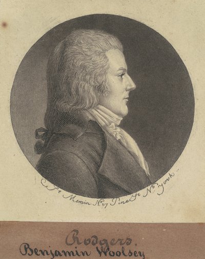 本杰明-伍尔西-罗杰斯 作者 Charles BJ Fevret de Saint Memin