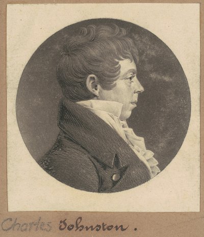 查尔斯-约翰斯顿 作者 Charles BJ Fevret de Saint Memin