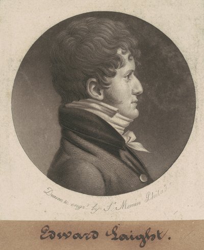 爱德华-莱特 作者 Charles BJ Fevret de Saint Memin