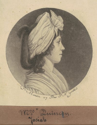 伊丽莎-苏珊-莫顿-昆西 作者 Charles BJ Fevret de Saint Memin