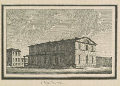 埃斯佩兰萨，城市酒馆 作者 Charles BJ Fevret de Saint Memin