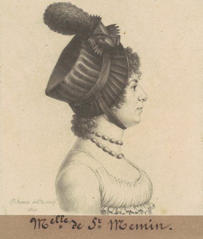 Étiennette-Charlotte-Adélaïde Févret de Saint-Mémin 作者 Charles BJ Fevret de Saint Memin