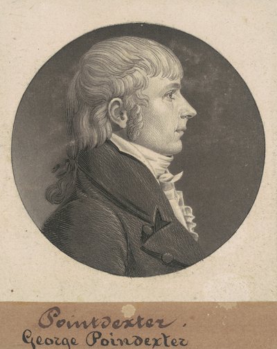 George Poindexter 作者 Charles BJ Fevret de Saint Memin