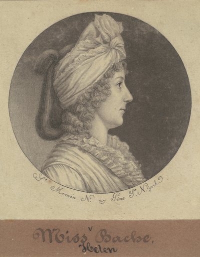 Helena Bache 作者 Charles BJ Fevret de Saint Memin