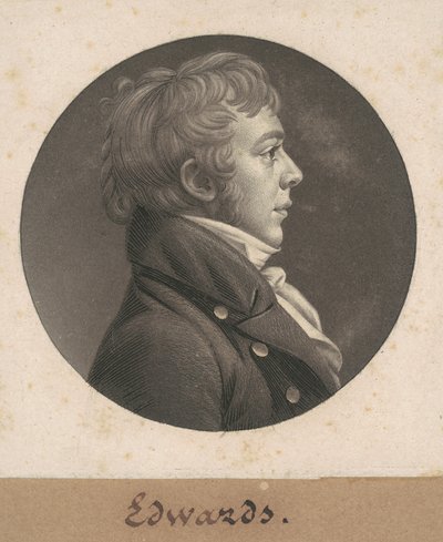 霍勒斯-汉普顿-爱德华兹 作者 Charles BJ Fevret de Saint Memin