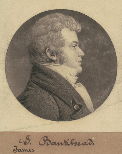 詹姆斯-班克海德 作者 Charles BJ Fevret de Saint Memin