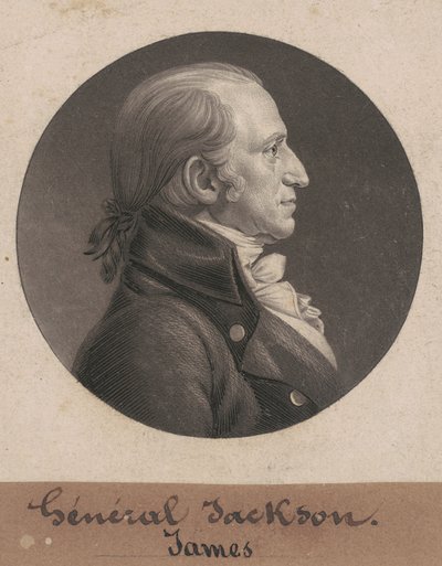 詹姆斯-杰克逊 作者 Charles BJ Fevret de Saint Memin