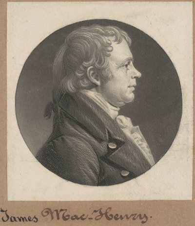 詹姆斯-麦克亨利 作者 Charles BJ Fevret de Saint Memin