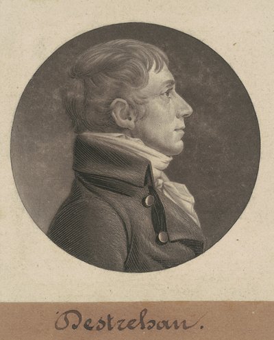 Jean Noel Destréhan 作者 Charles BJ Fevret de Saint Memin