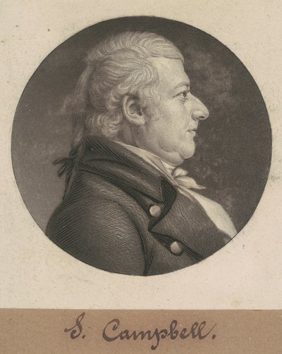 约翰-坎贝尔 作者 Charles BJ Fevret de Saint Memin