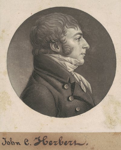 约翰-卡莱尔-赫伯特 作者 Charles BJ Fevret de Saint Memin