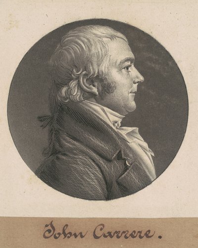 约翰-卡雷尔 作者 Charles BJ Fevret de Saint Memin