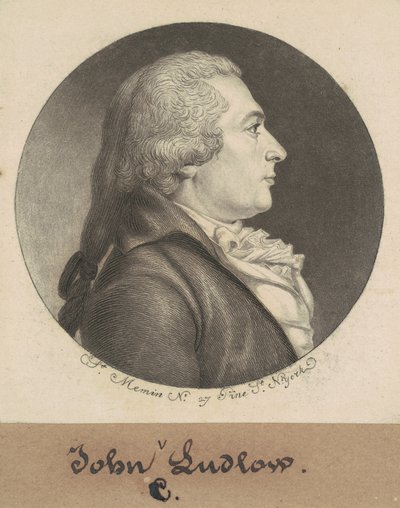 John Crooke Ludlow 作者 Charles BJ Fevret de Saint Memin