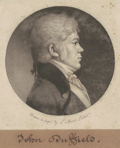 约翰-达菲尔德 作者 Charles BJ Fevret de Saint Memin