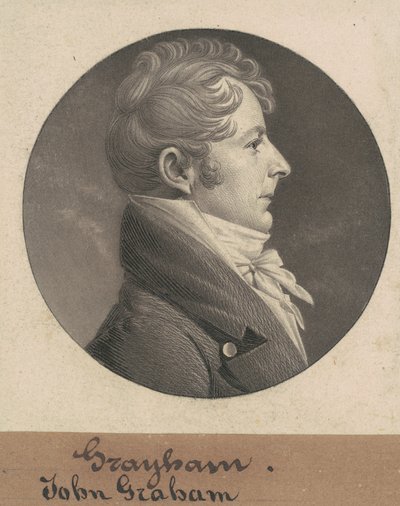 约翰-格雷厄姆 作者 Charles BJ Fevret de Saint Memin
