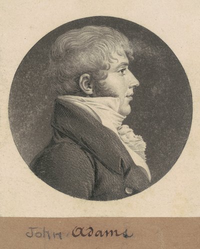 John Strong Adams 作者 Charles BJ Fevret de Saint Memin