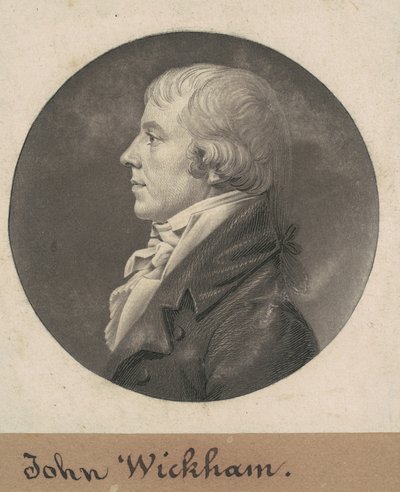 约翰-威克姆 作者 Charles BJ Fevret de Saint Memin