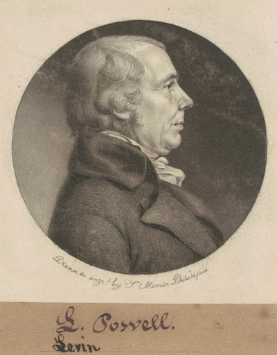 生活中的鲍威尔 作者 Charles BJ Fevret de Saint Memin