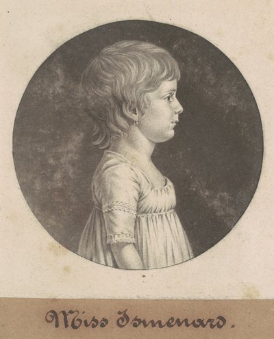 伊斯梅纳德小姐 作者 Charles BJ Fevret de Saint Memin