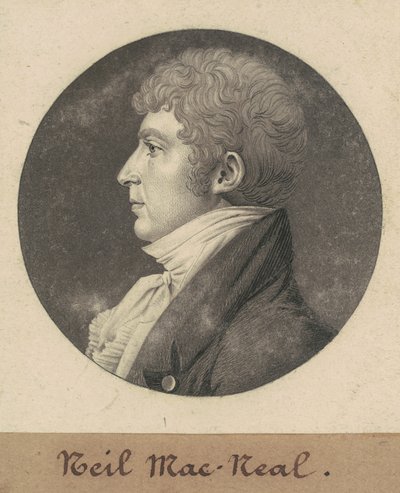尼尔-麦克尼尔 作者 Charles BJ Fevret de Saint Memin