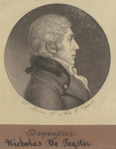 尼古拉斯-德佩斯特，小。 作者 Charles BJ Fevret de Saint Memin