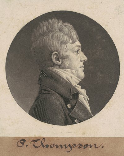 P.汤普森 作者 Charles BJ Fevret de Saint Memin