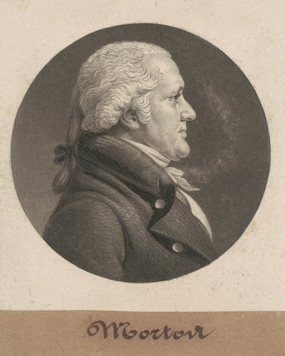 Perez Morton 作者 Charles BJ Fevret de Saint Memin