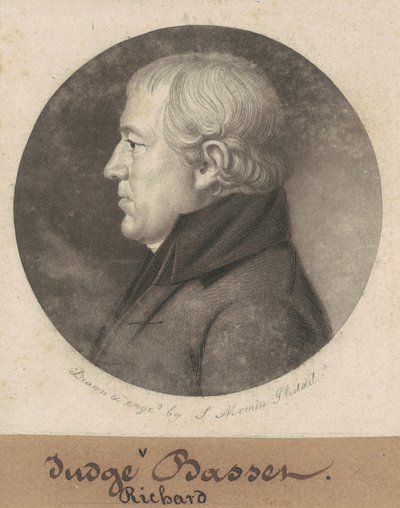 Richard Bassett 作者 Charles BJ Fevret de Saint Memin