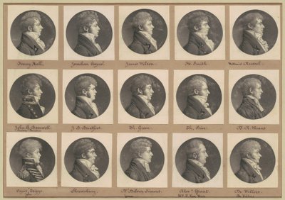 圣梅明肖像画收藏，第46组 作者 Charles BJ Fevret de Saint Memin