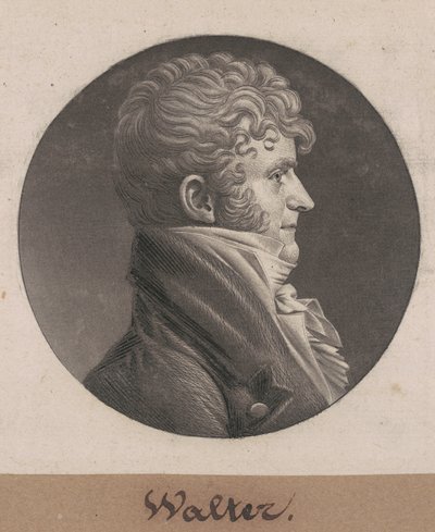 塞缪尔-普维恩斯-沃克 作者 Charles BJ Fevret de Saint Memin