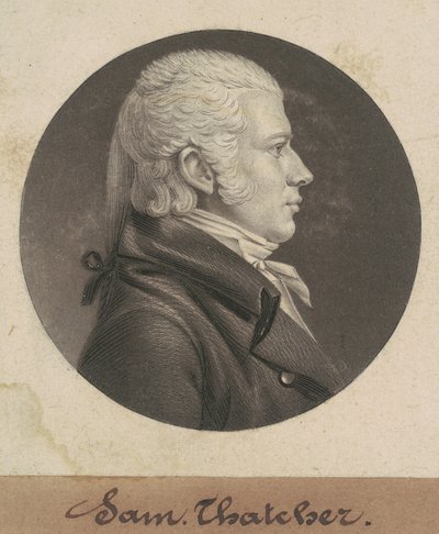 塞缪尔-撒切尔 作者 Charles BJ Fevret de Saint Memin
