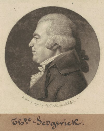 西奥多-塞奇威克 作者 Charles BJ Fevret de Saint Memin