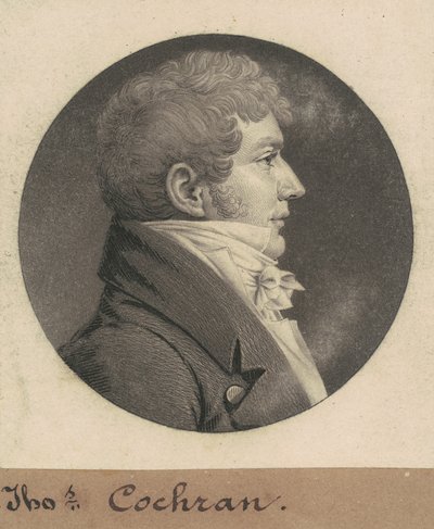 托马斯-科克伦 作者 Charles BJ Fevret de Saint Memin