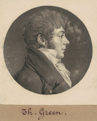 托马斯-格林 作者 Charles BJ Fevret de Saint Memin