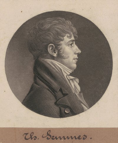 托马斯-塞姆斯 作者 Charles BJ Fevret de Saint Memin