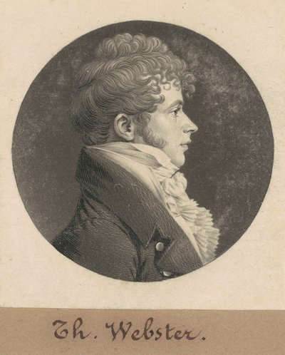 托马斯-韦伯斯特 作者 Charles BJ Fevret de Saint Memin