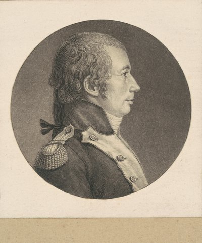 不明身份的法国步兵上校 作者 Charles BJ Fevret de Saint Memin