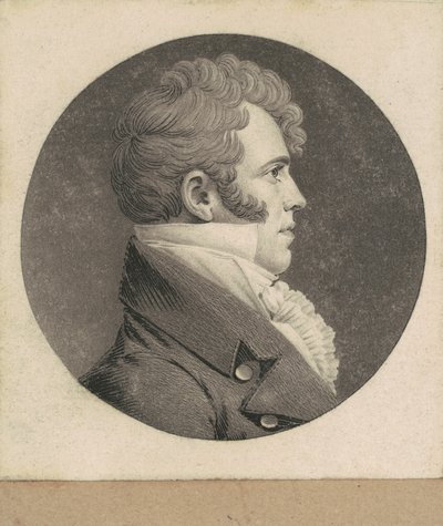 不明身份男子 作者 Charles BJ Fevret de Saint Memin