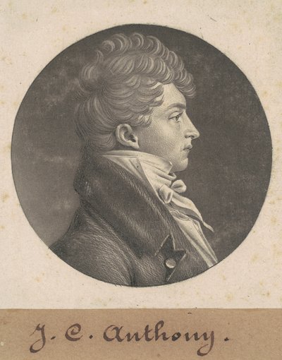 不明身份男子 作者 Charles BJ Fevret de Saint Memin